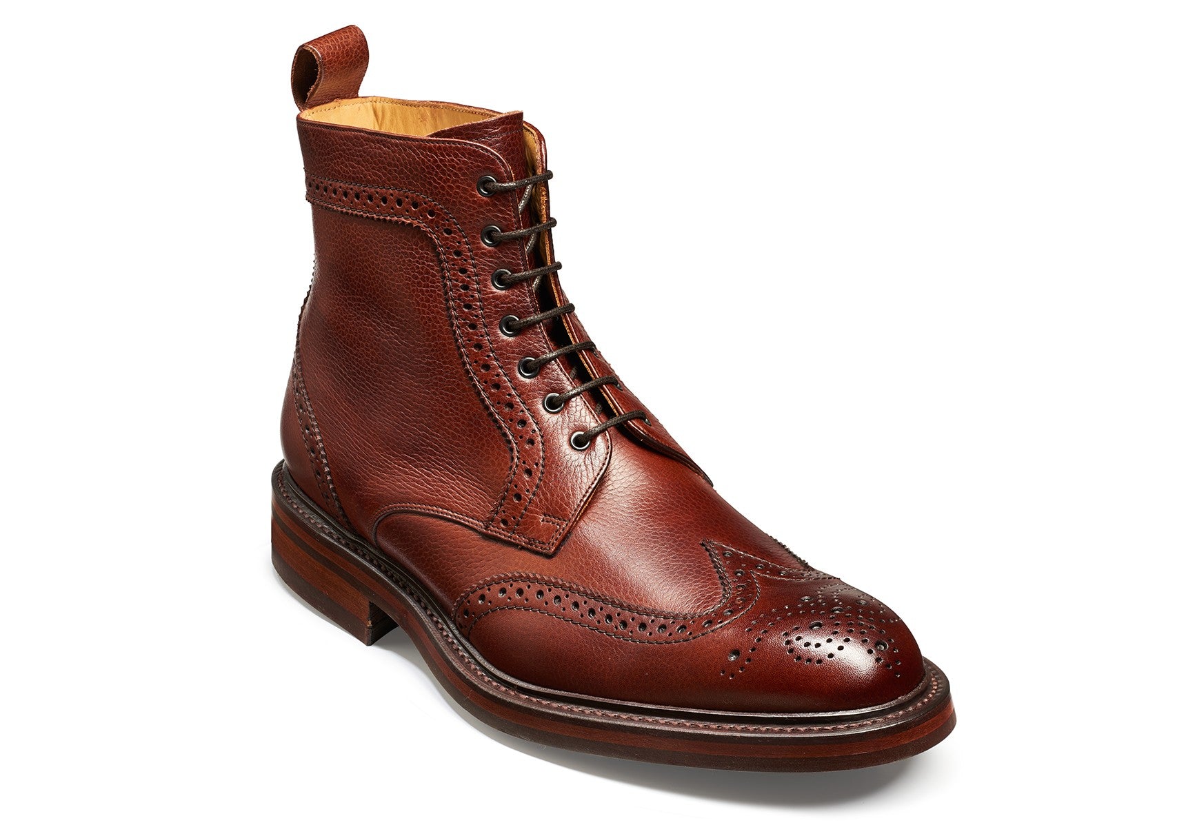 Mens-Barker-Calder-Boots-414976F-Cherry-Grain