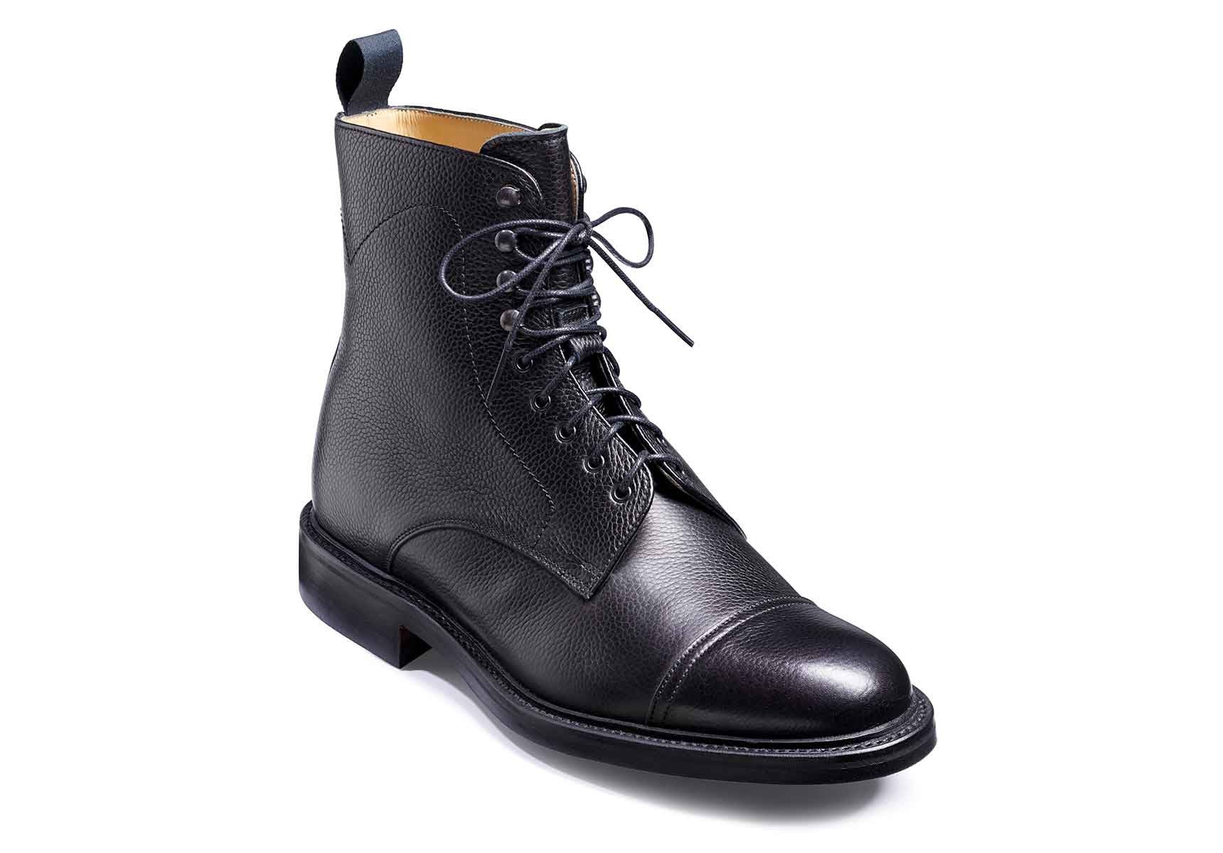 Mens-Barker-Donegal-Boots-450816F-Black-Grain