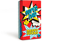 Mens-Happy-Socks-3-Pack-Super-Dad-Socks-Gift-Set-Accessories-XFAT08-4300-Multi