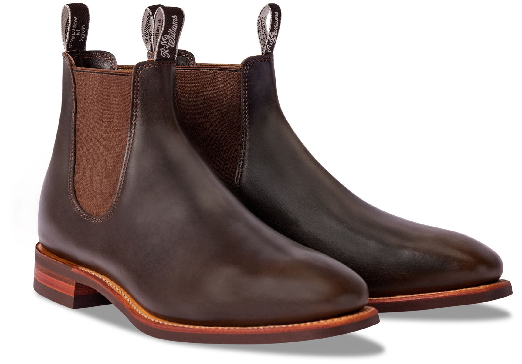 RM Williams Comfort Craftsman Chelsea Boot - Dark Olive 