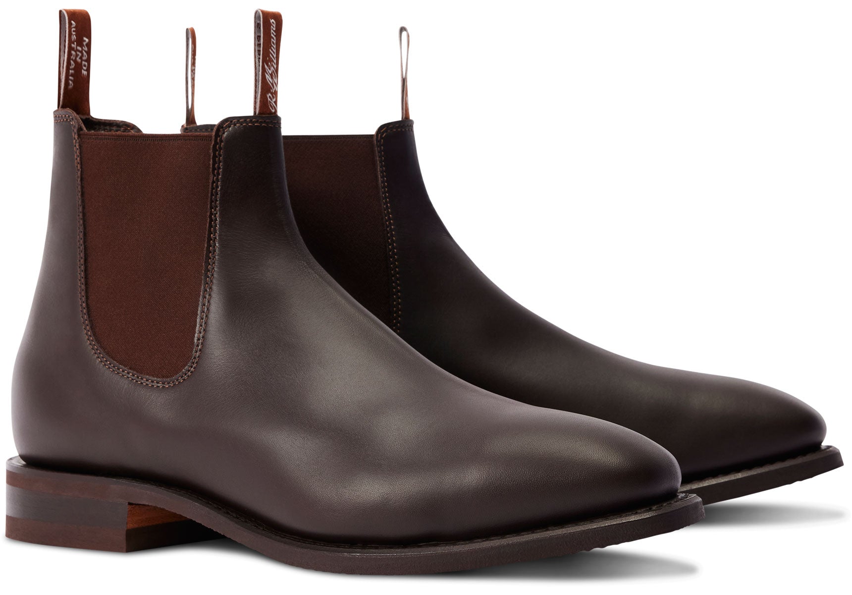 RM Williams Comfort Craftsman Chelsea Boot - Chestnut | Robinson