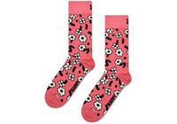 Unisex-Happy-Socks-Dancing-Flowers-Socks-P000710-Pink