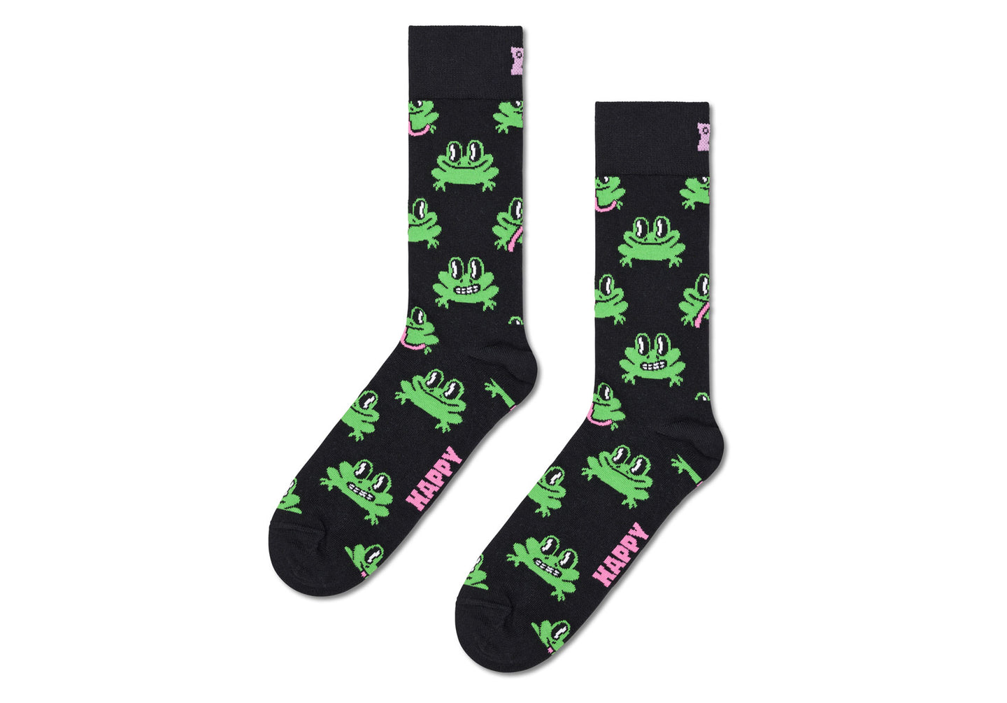 Unisex-Happy-Socks-Frog-Accessories-P000062-Black