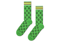 Unisex-Happy-Socks-Leaf-Sneaker-Socks-P000848-Green