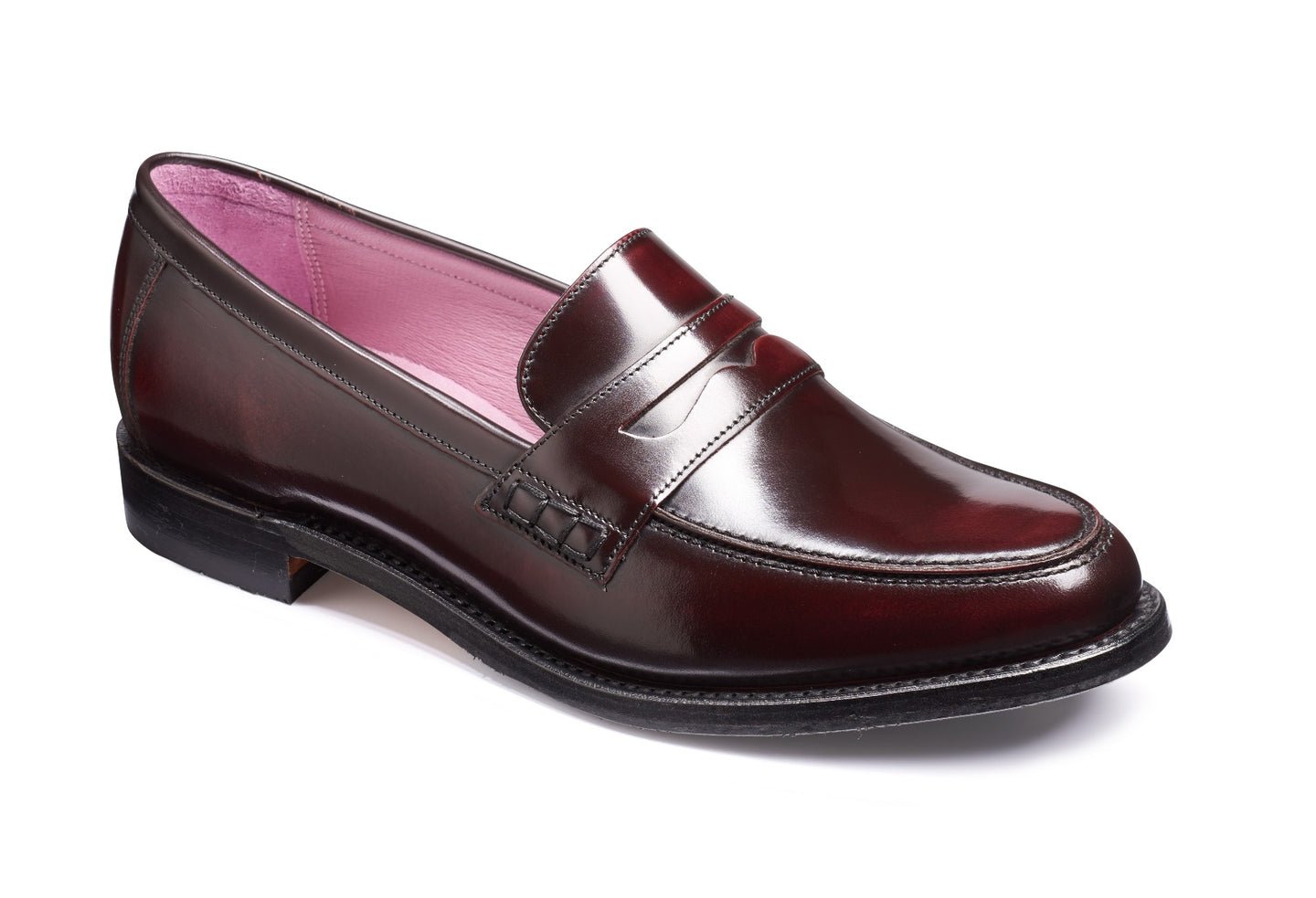 Womens-Barker-harriet-Shoes-714466-Burgundy-Polish