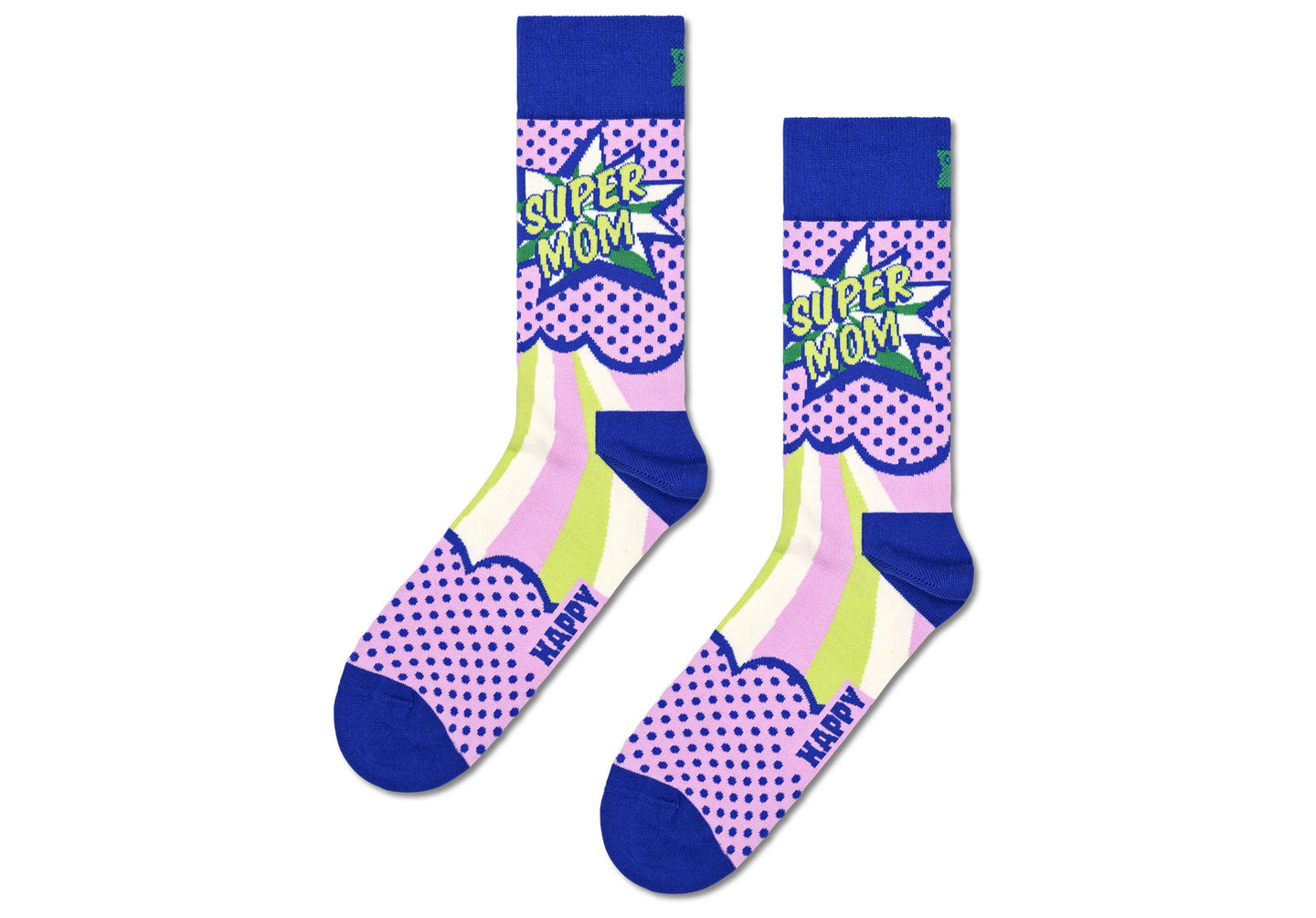 Womens-Happy-Socks-Super-Mom-Accessories-P001216-Purple