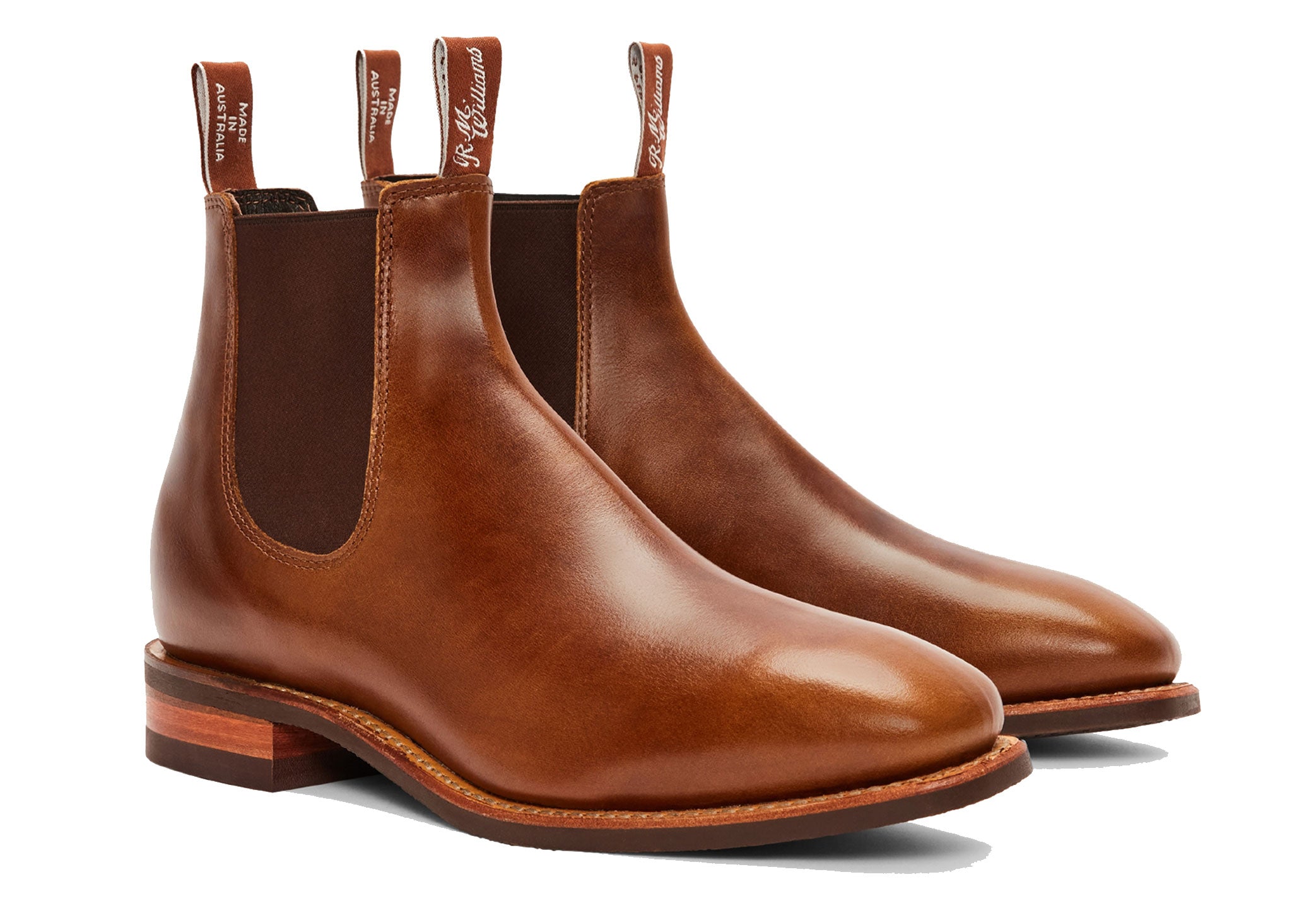 RM Williams Comfort Craftsman Boot- Caramel | Robinson's Shoes