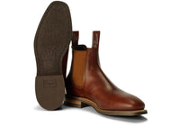 R.M. Williams Comfort Craftsman Boot - Mid Brown/ Saddle