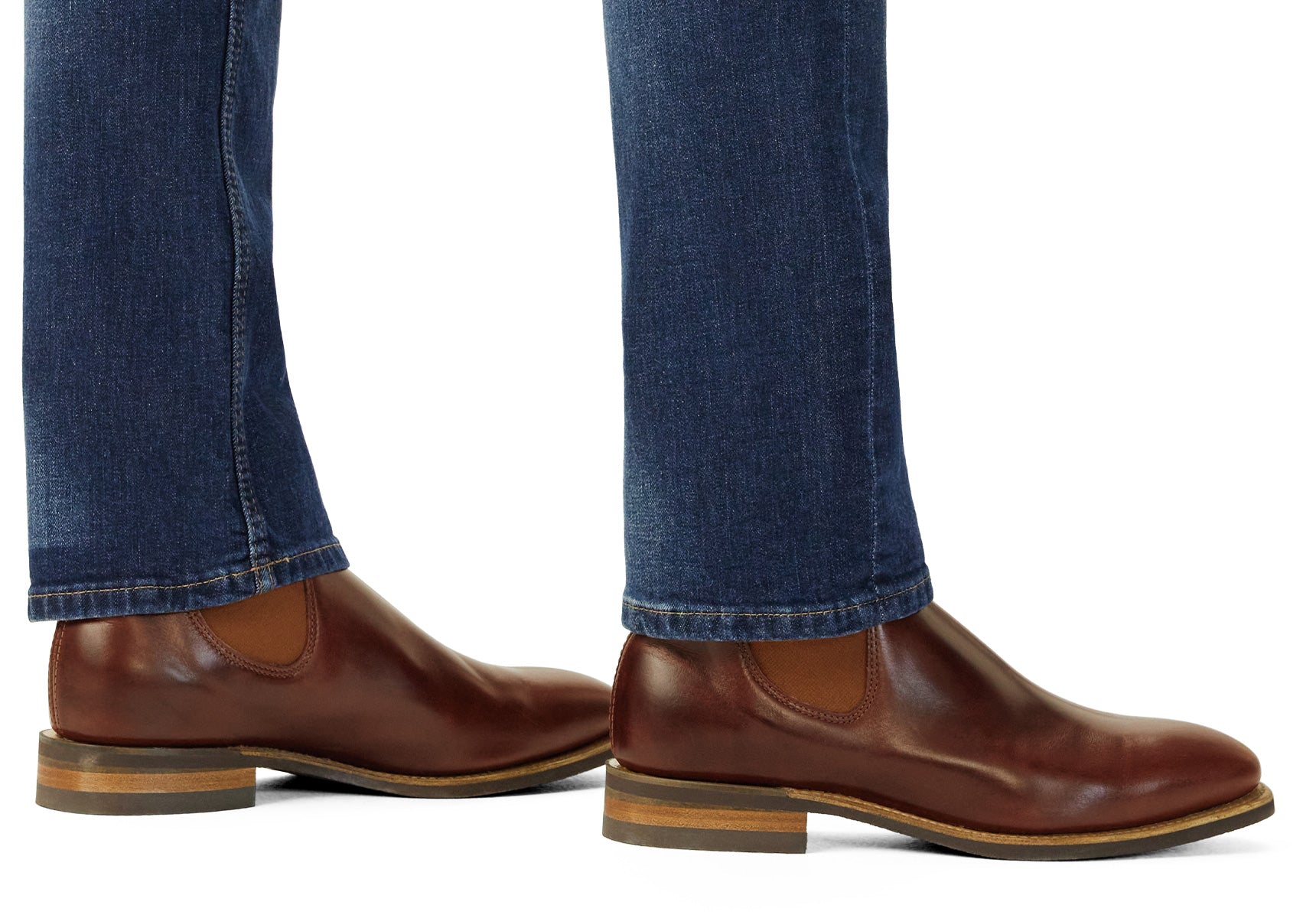 R.M. Williams Comfort Craftsman Boot - Mid Brown/ Saddle