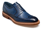 Mens-Barker-Bailey-Shoes-440556F-Navy-Hand-Painted