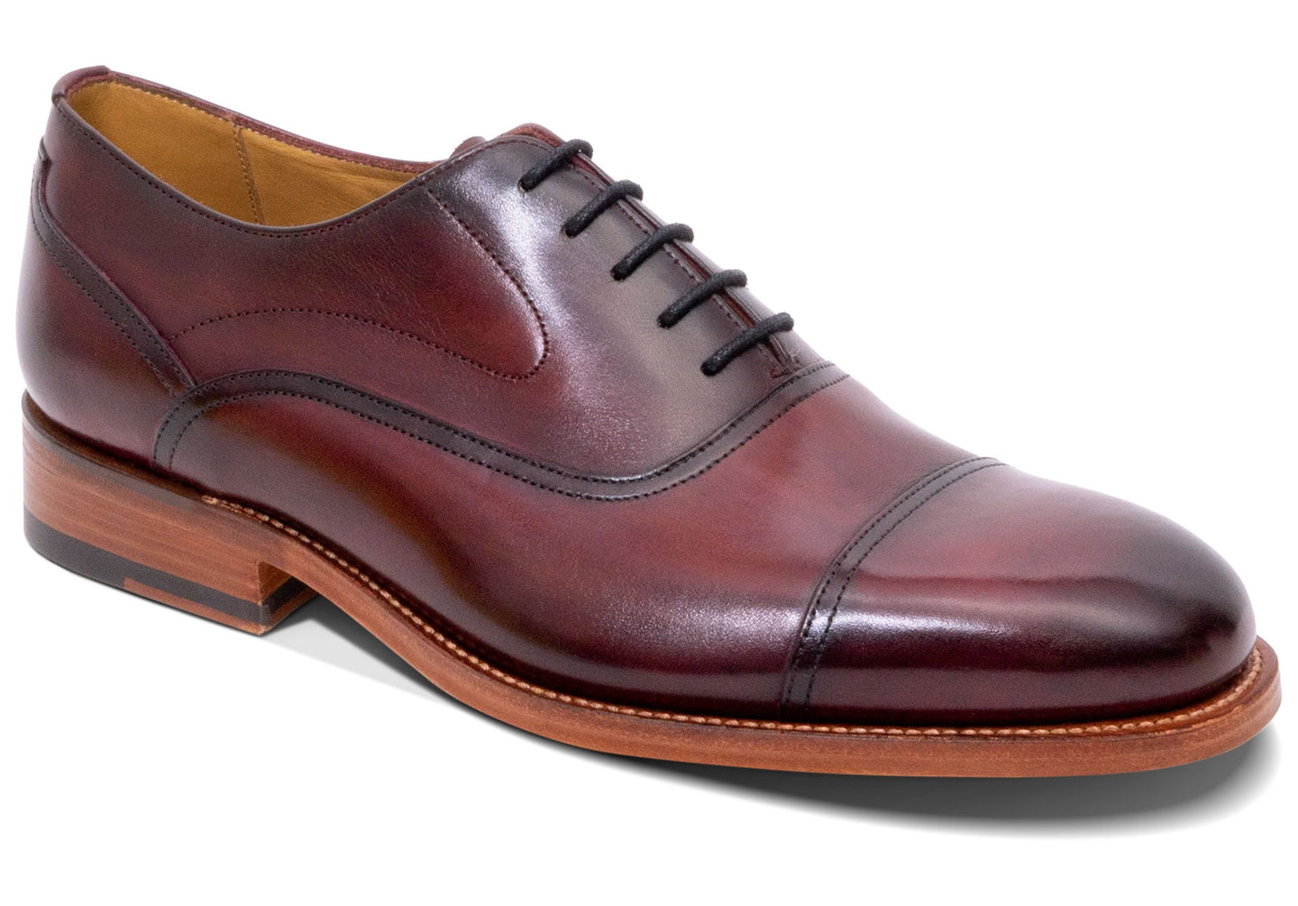 Hand Brushed Burgundy