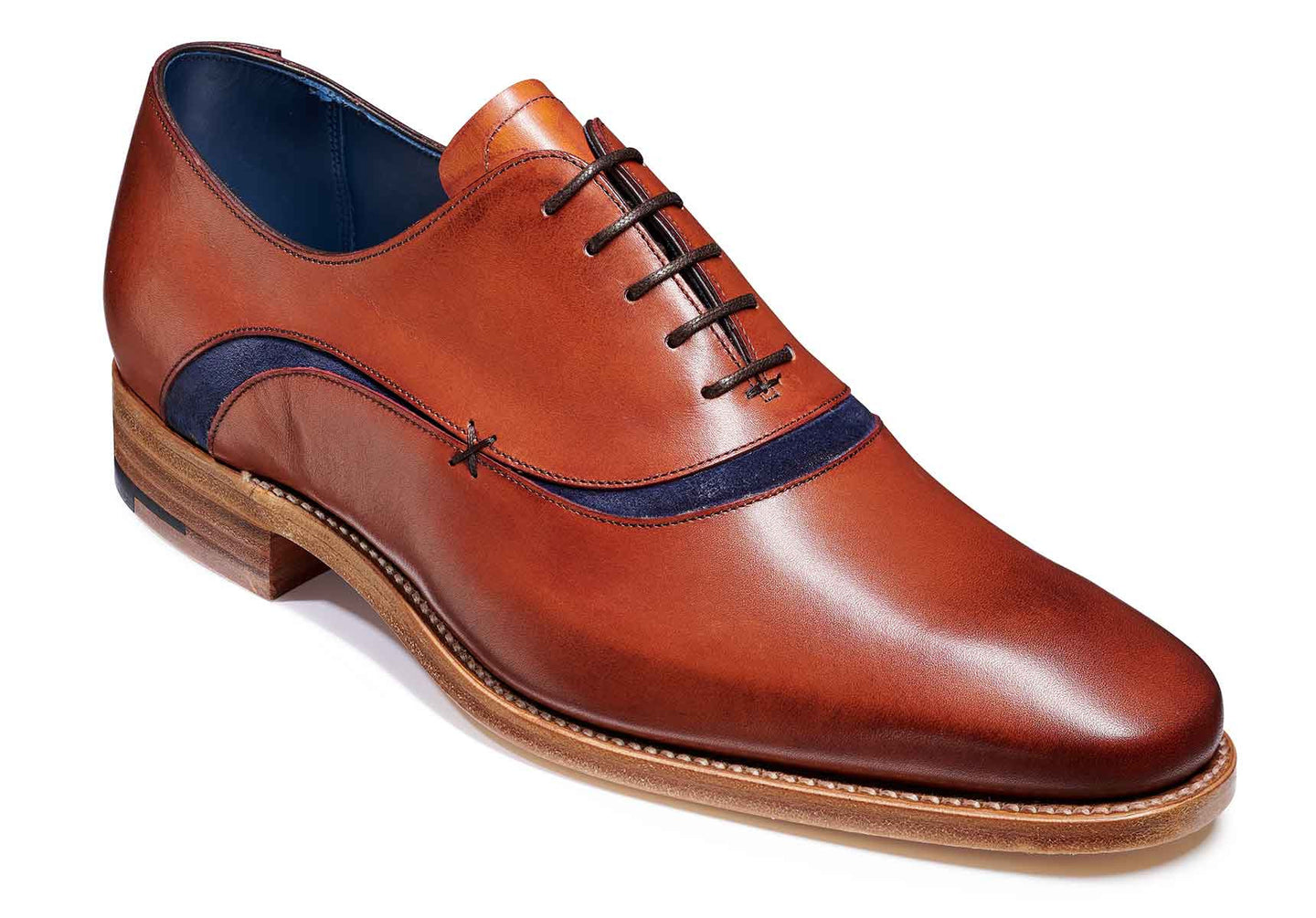 Mens-Barker-Emerson-Shoes-456336FX-Antique-Rosewood-Navy-Suede
