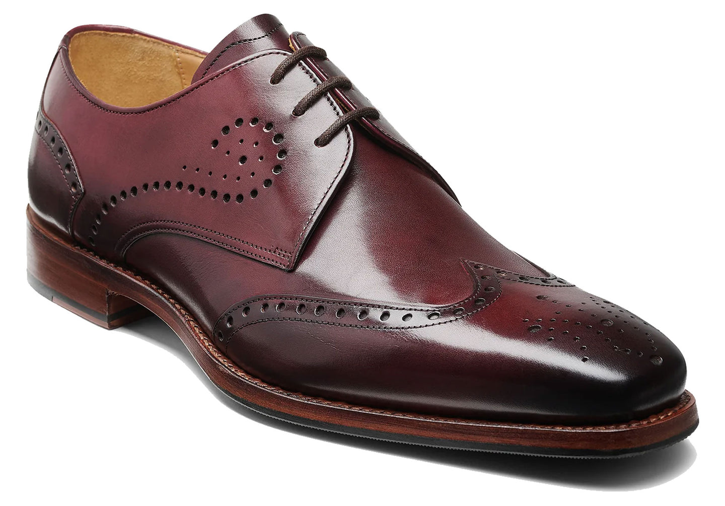 Burgundy Hand Patina