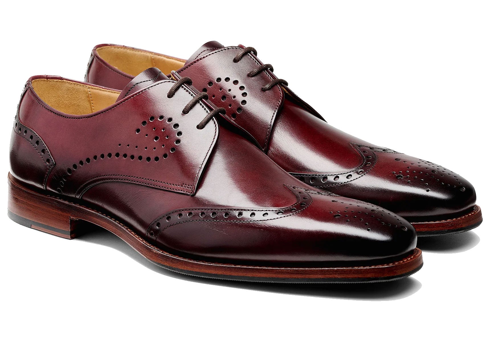Mens-Barker-George-Shoes-482176F-Burgundy-Hand-Patina-2