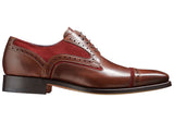 Mens-Barker-Haig-Shoes-4131GW16-Walnut-Calf-Burgundy-Suede-3