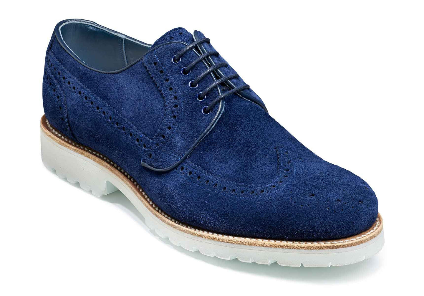 Mens-Barker-Hawk-Shoes-428996F-Navy-Suede