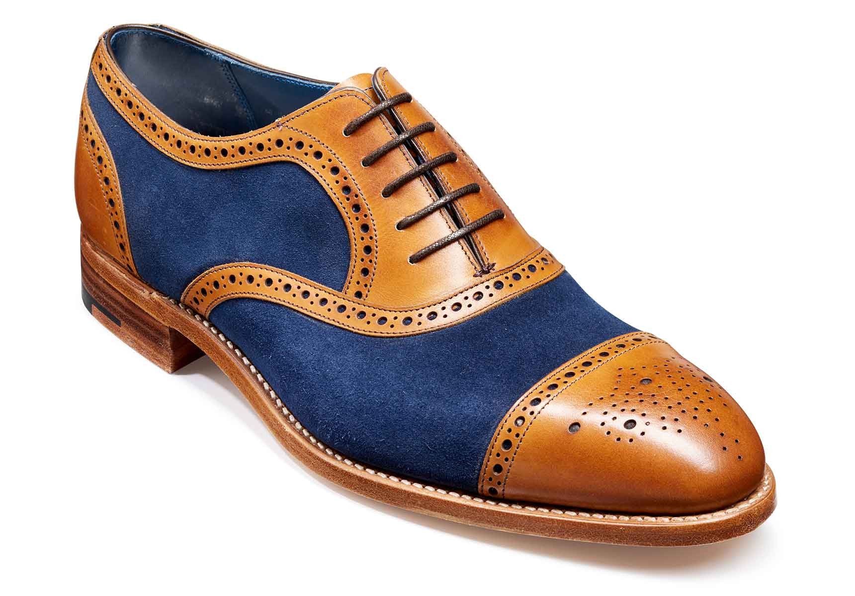 Mens-Barker-Hursley-Shoes-420236F-Cedar-Calf-Navy-Suede