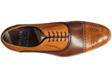 Mens-Barker-Jax-Shoes-443446F-Cedar-Ebony-Hand-Painted-2