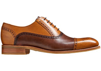 Mens-Barker-Jax-Shoes-443446F-Cedar-Ebony-Hand-Painted-3