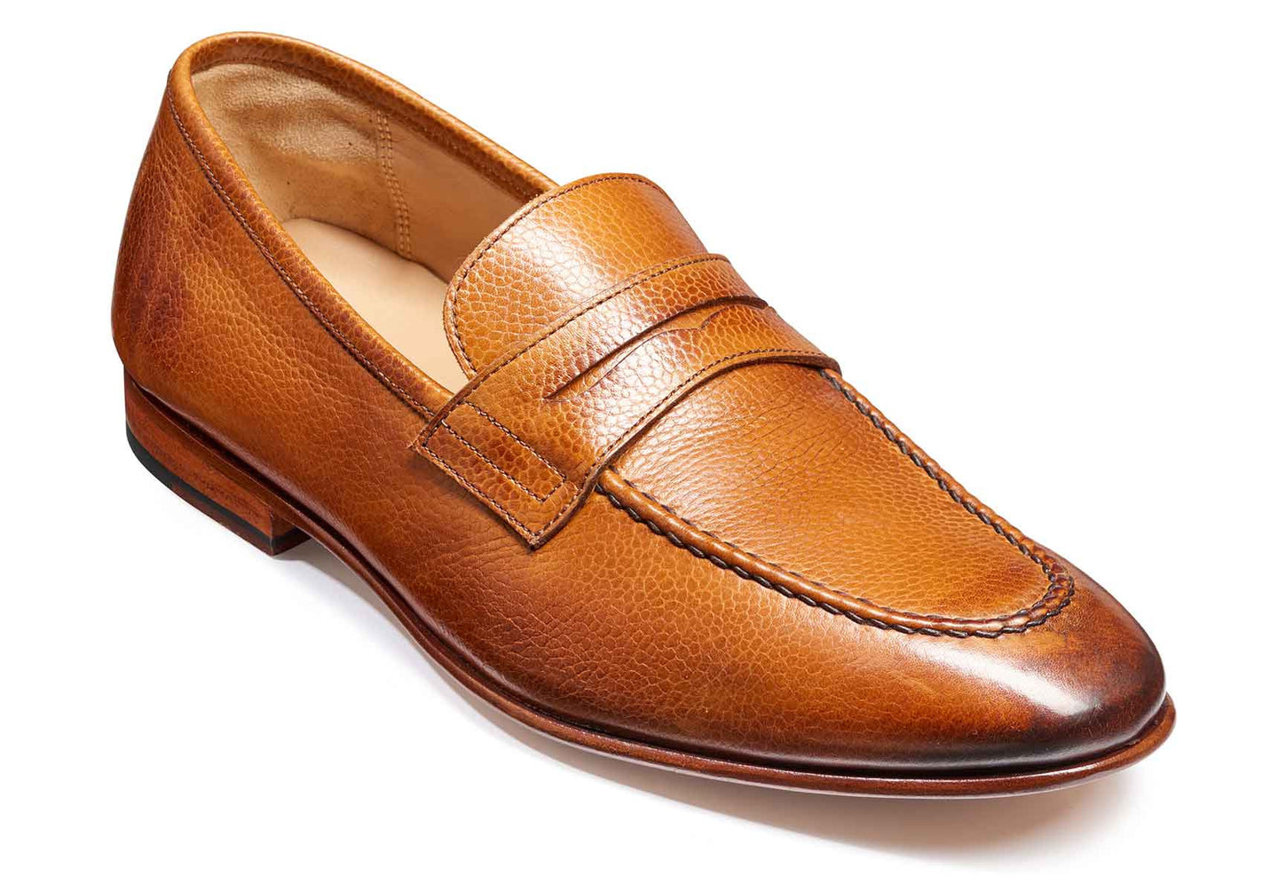 Mens-Barker-Ledley-Shoes-435427G-Cedar-Grain
