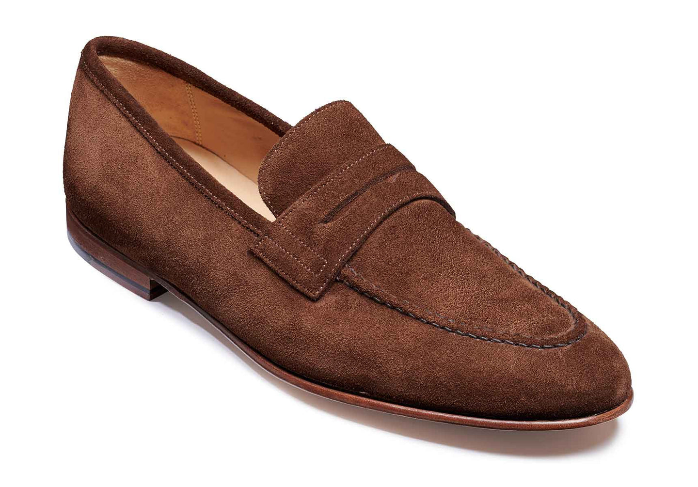 Mens-Barker-Ledley-Shoes-435497G-Castagnia-Suede