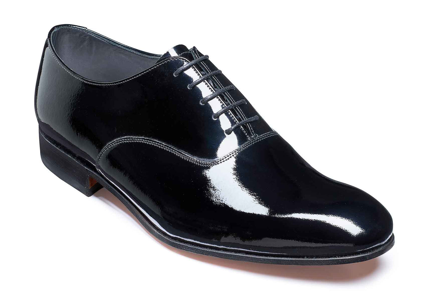Mens-Barker-Madeley-Shoes-4070GW11-Black-Patent