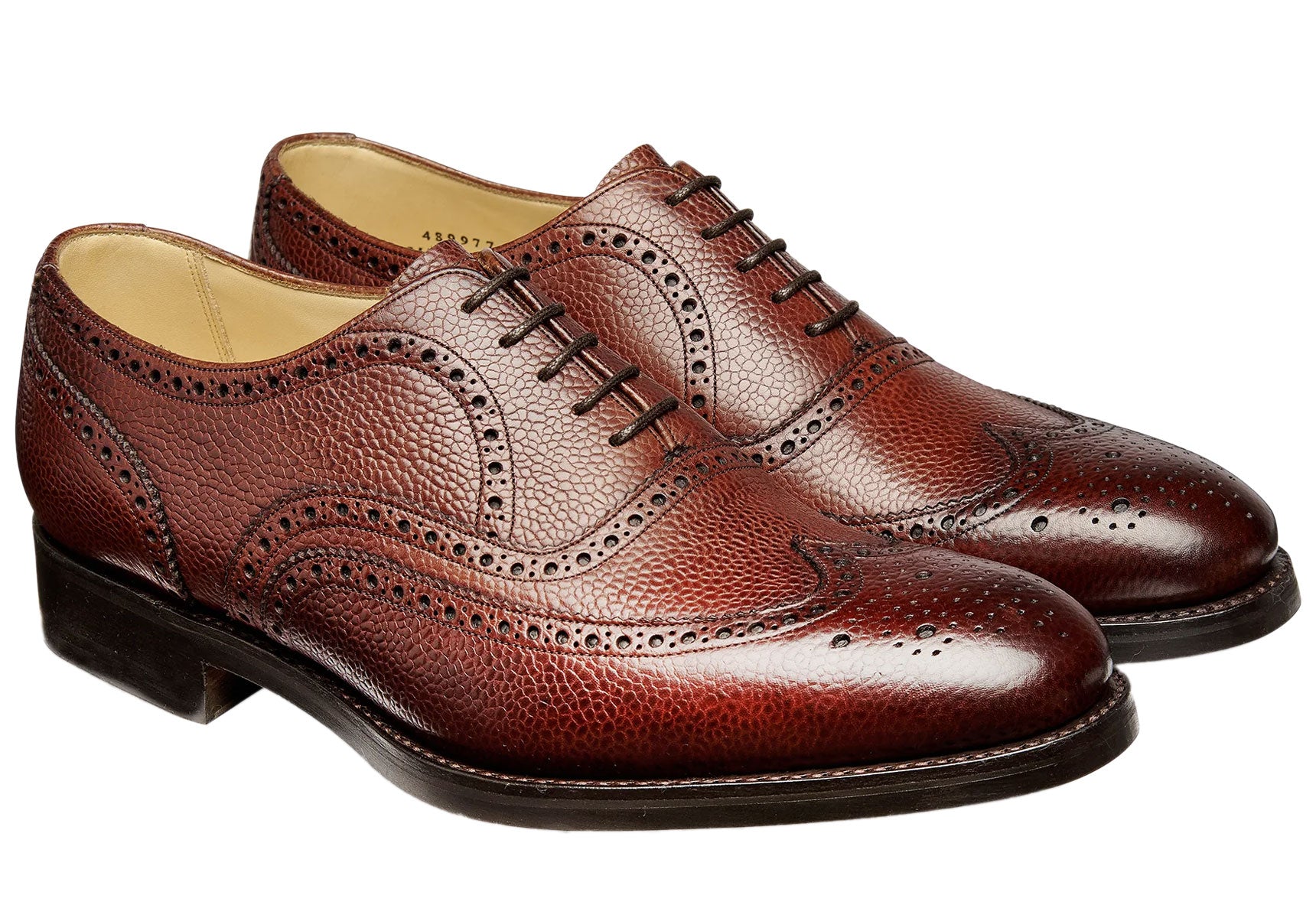 Mens-Barker-Malton-2-Shoes-489977G-Cherry-Grain-3
