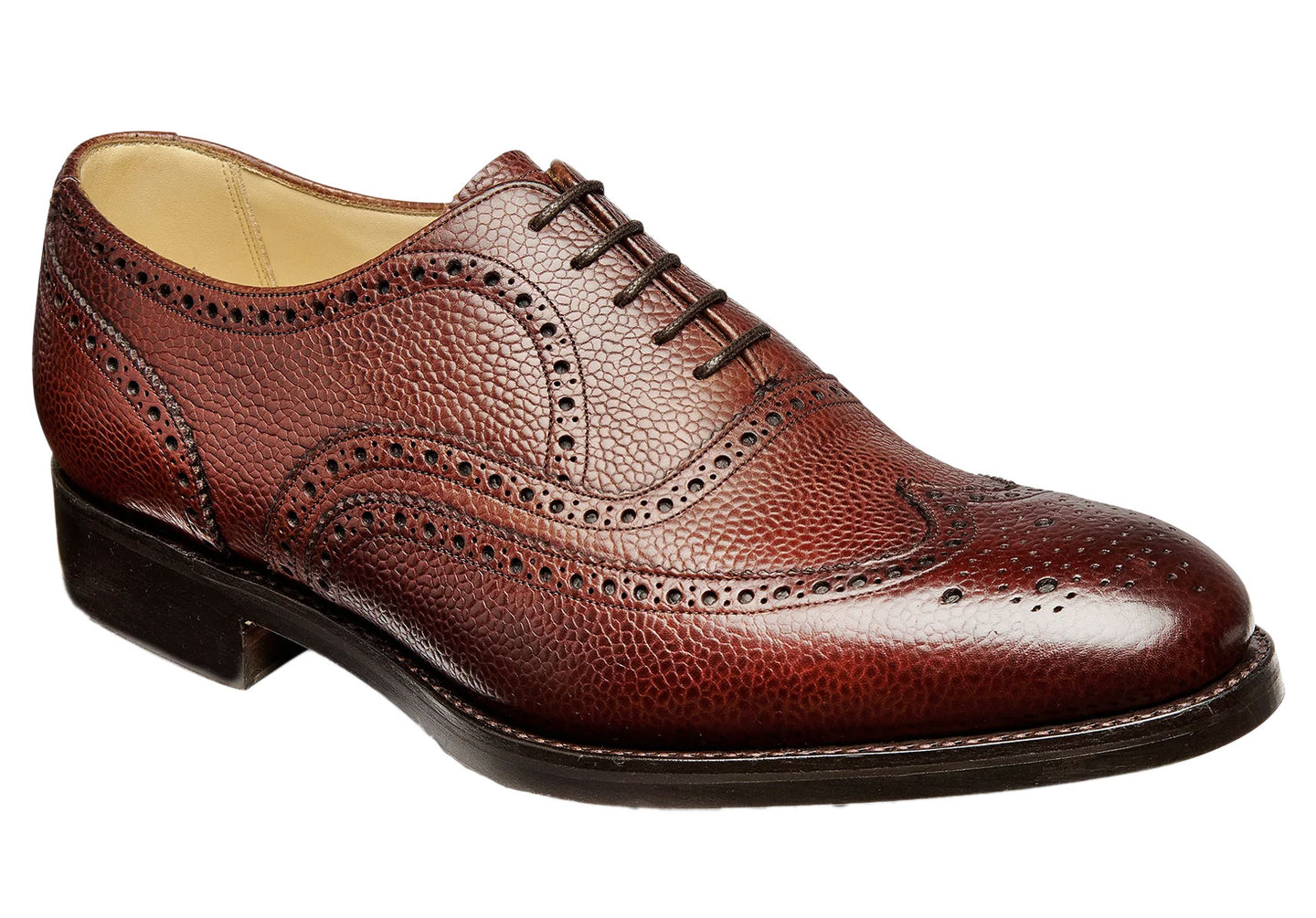 Mens-Barker-Malton-2-Shoes-489977G-Cherry-Grain