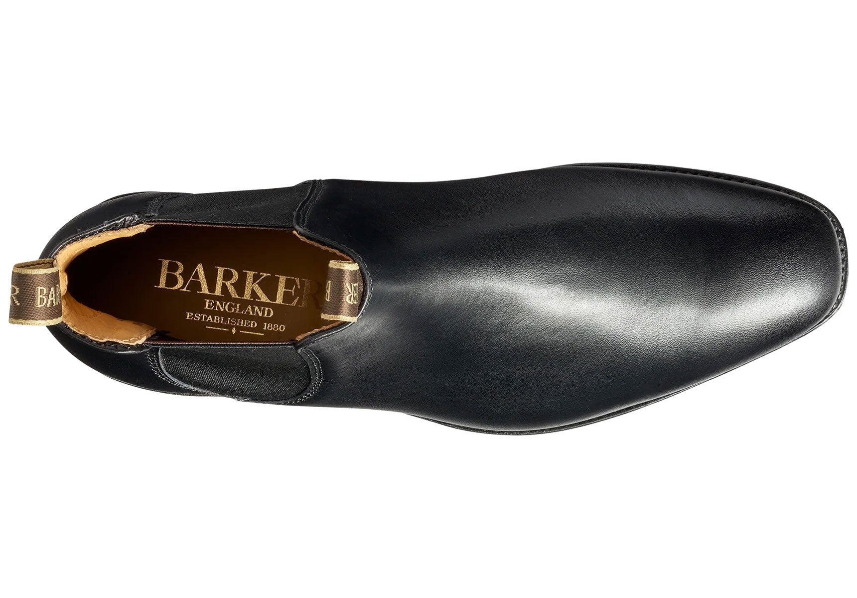 Barker Mansfield Black Calf Barker Professional Robinson's Shoes