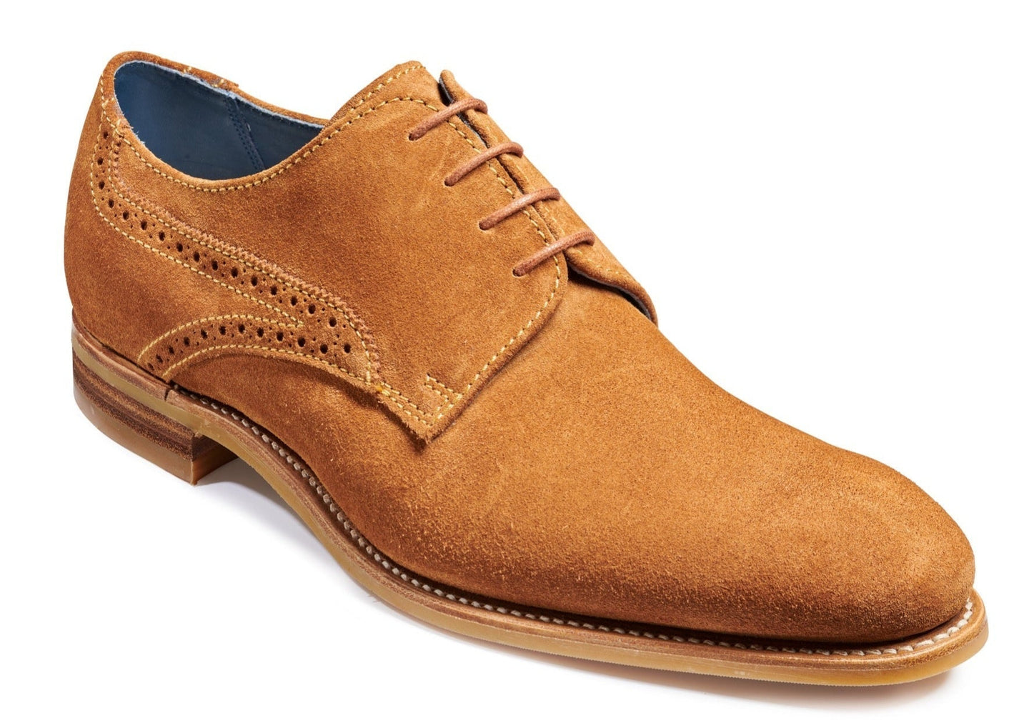 Mens-Barker-Mason-Shoes-455626F-Terra-Suede