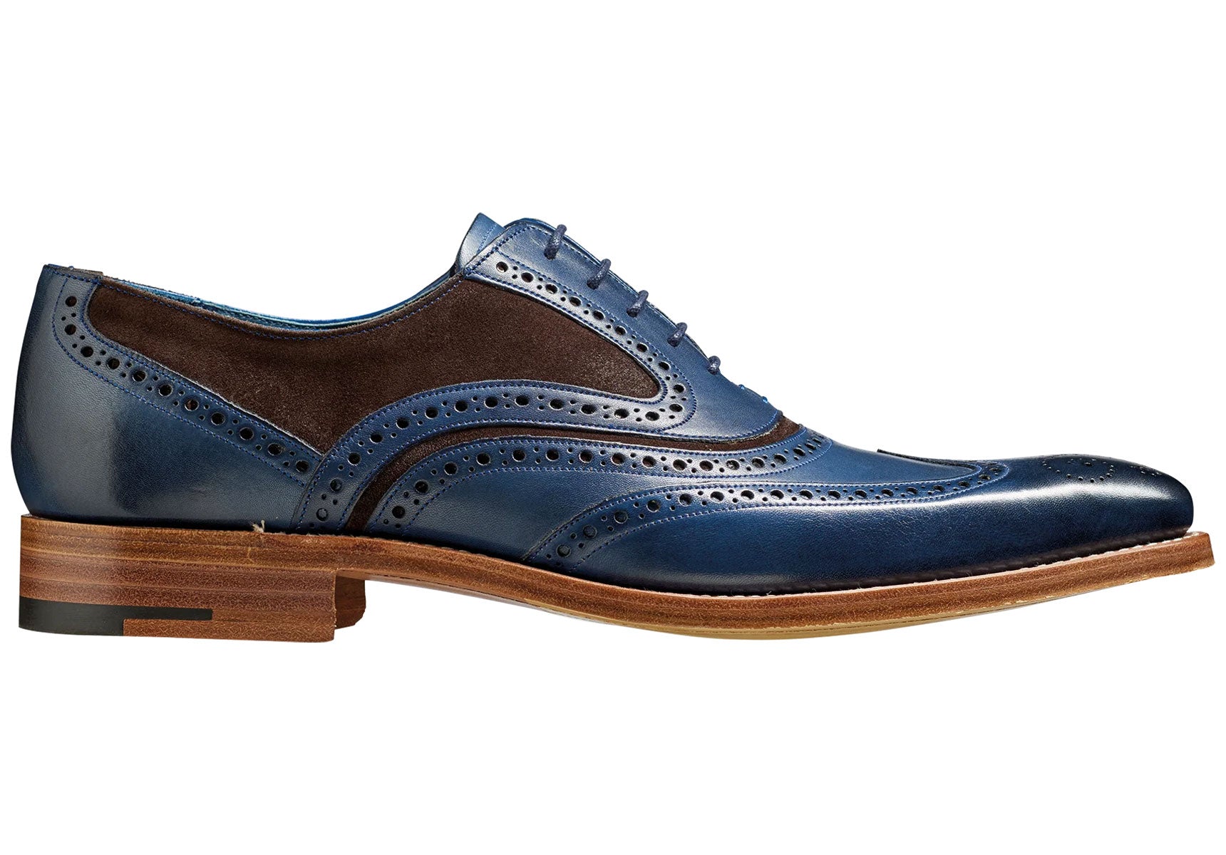 Mens-Barker-Mcclean-Shoes-3829FW31-Navy-Hand-Painted-Choc-Suede-3