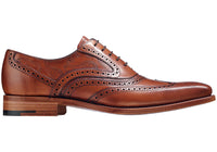 Mens-Barker-Mcclean-Shoes-3829FW35-Antique-Rosewood-Calf-Paisley-Laser-3