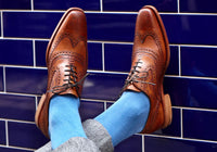Mens-Barker-Mcclean-Shoes-3829FW35-Antique-Rosewood-Calf-Paisley-Laser-4