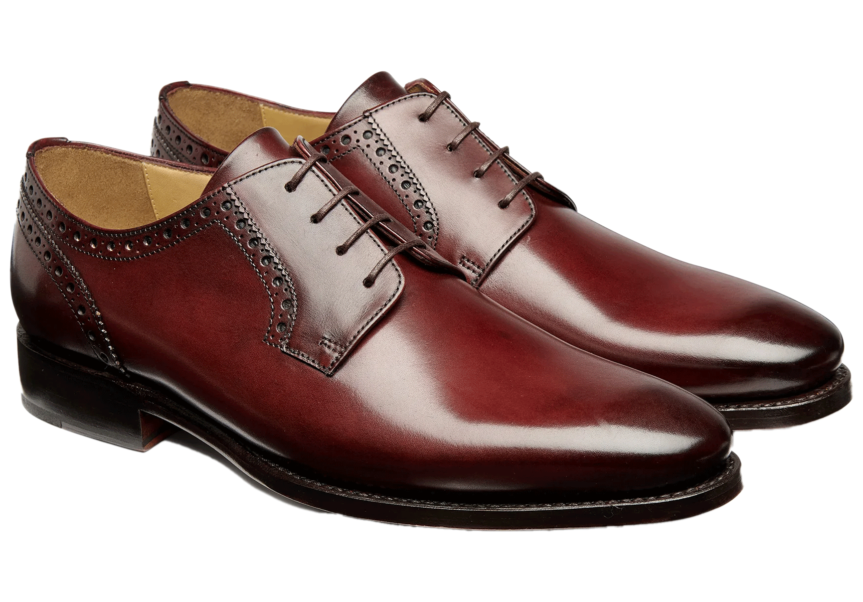 Mens-Barker-Morriston-Shoes-490476FX-Burgundy-Calf-2