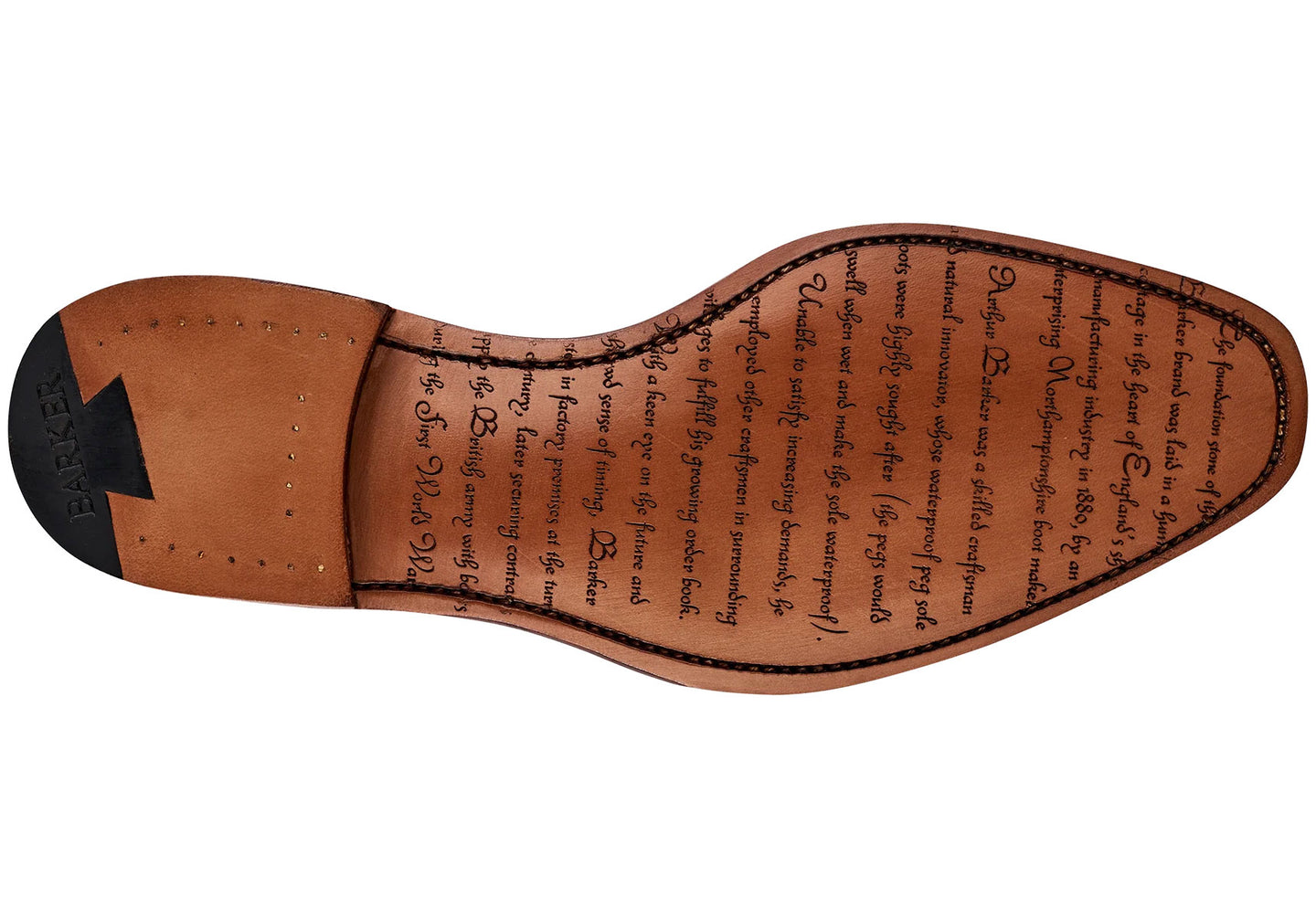 Mens-Barker-Newmarket-Shoes-4425-Sole