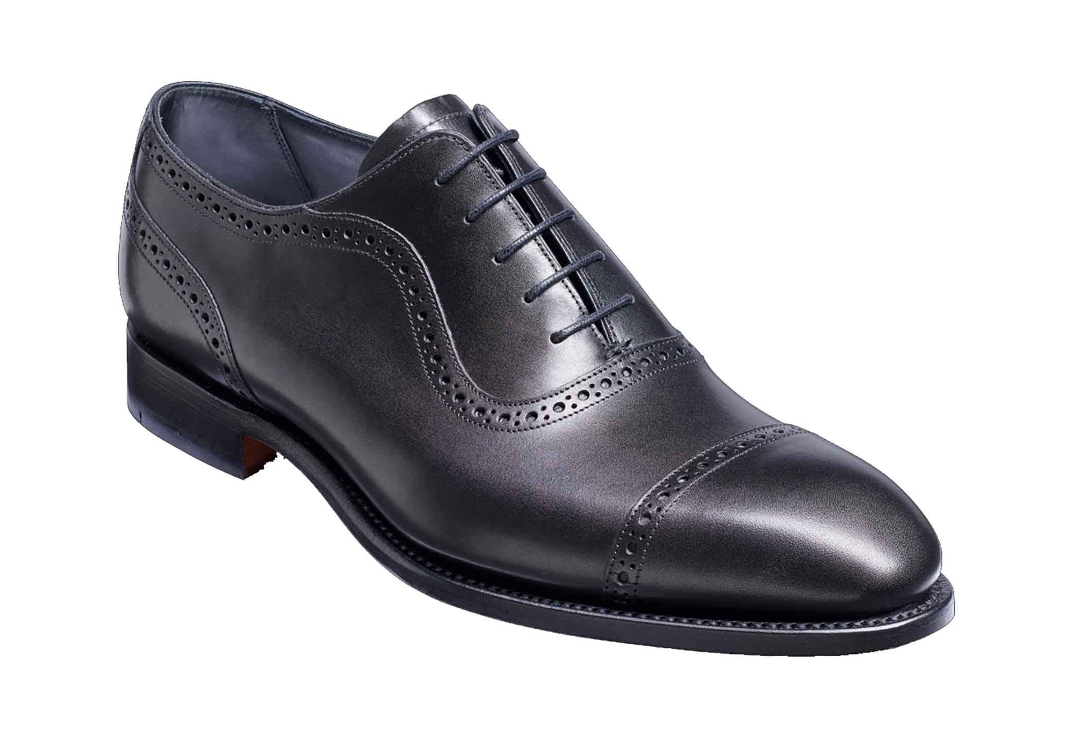 HY 【新品未使用】Barker Falsgrave Fletton Falsgrave - Dark Brown Shadow Calf Oxford | Mens Oxford | | Barker