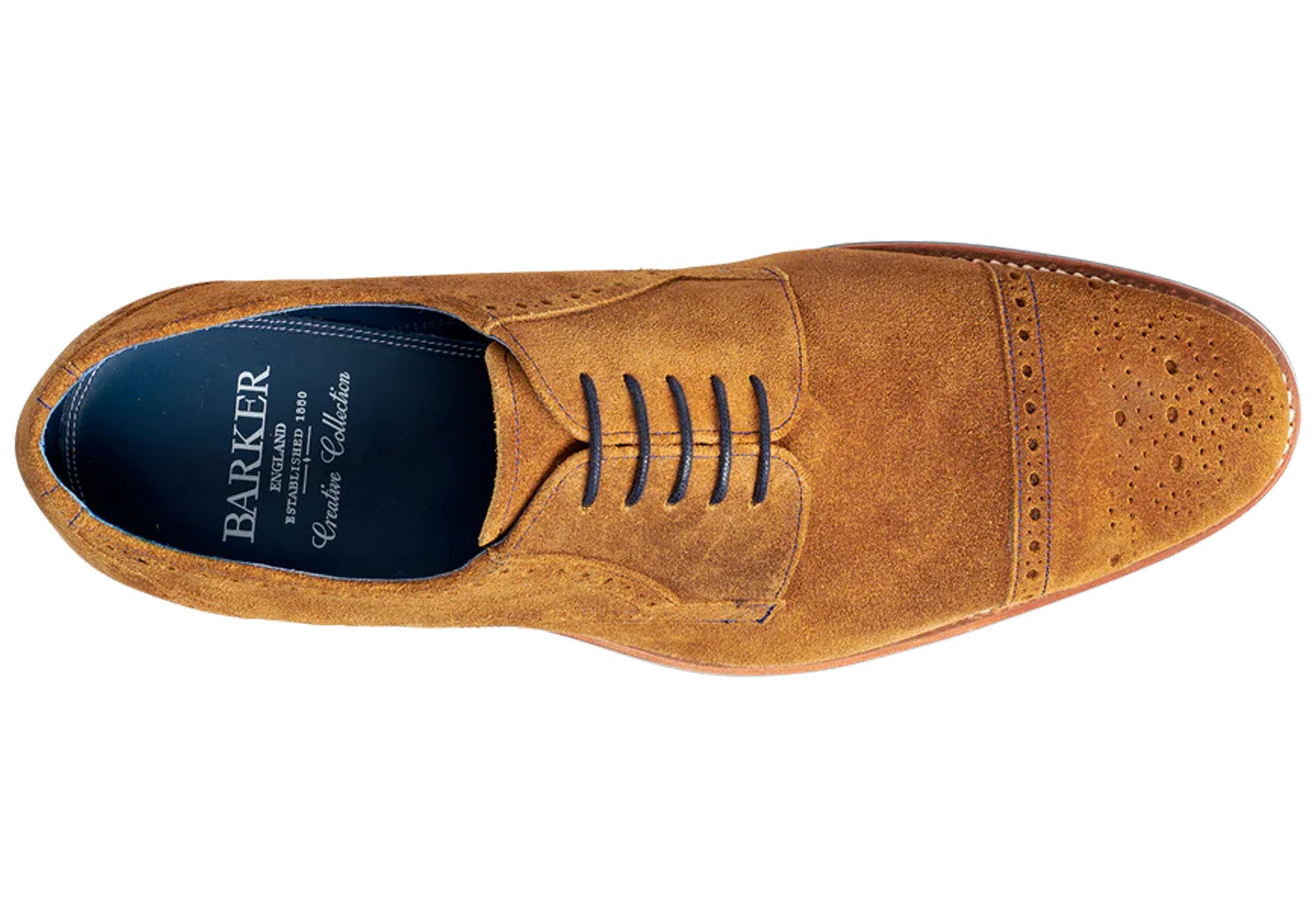 Mens-Barker-Nixon-Shoes-445426FX-Tan-Burnished-Suede-2