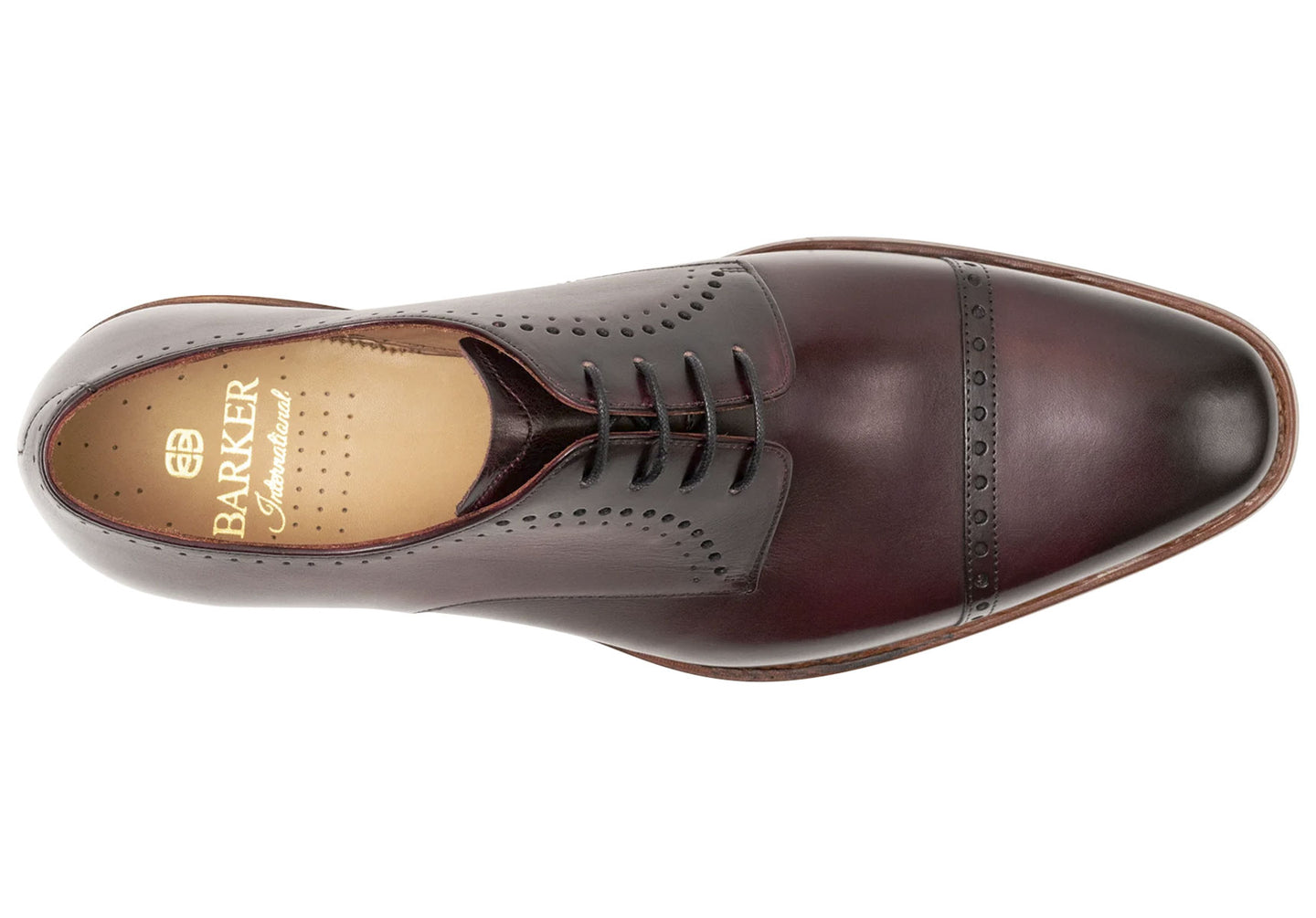 Barker Noah - Burgundy Hand Patina