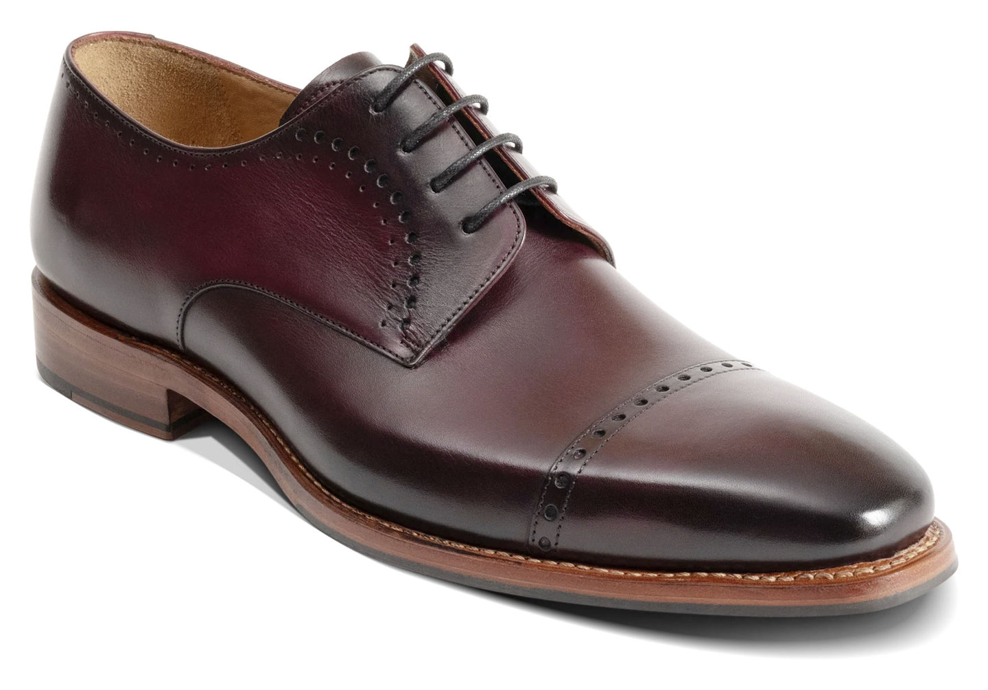 Barker Noah - Burgundy Hand Patina