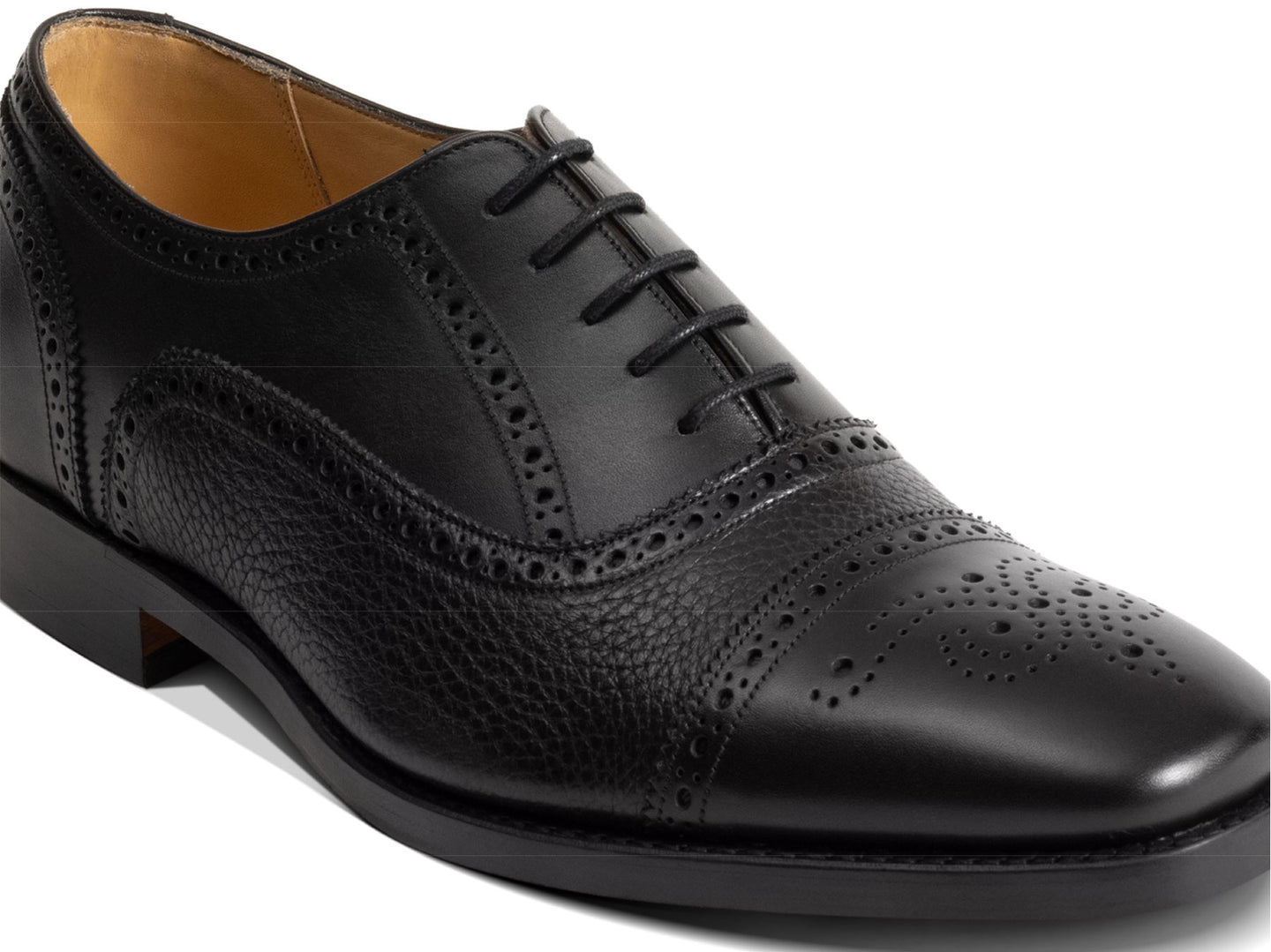 Barker Sligo - Black Calf/Black Softie