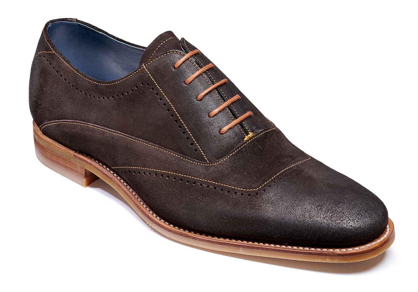 Mens-Barker-Thomas-Shoes-445246FX-Bitter-Choc-Suede