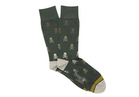 Corgi Skulls & Stripes Socks