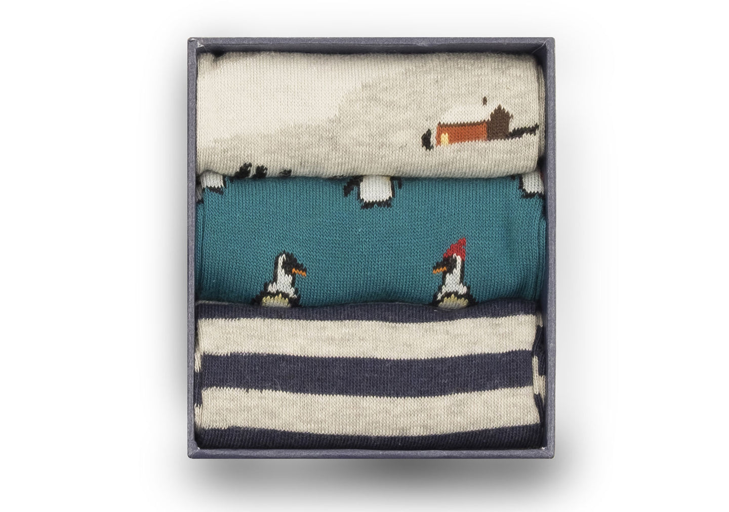 Mens-Corgi-Snowy-Penguin-Accessories-80-90-5012-Blue