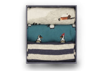 Mens-Corgi-Snowy-Penguin-Accessories-80-90-5012-Blue