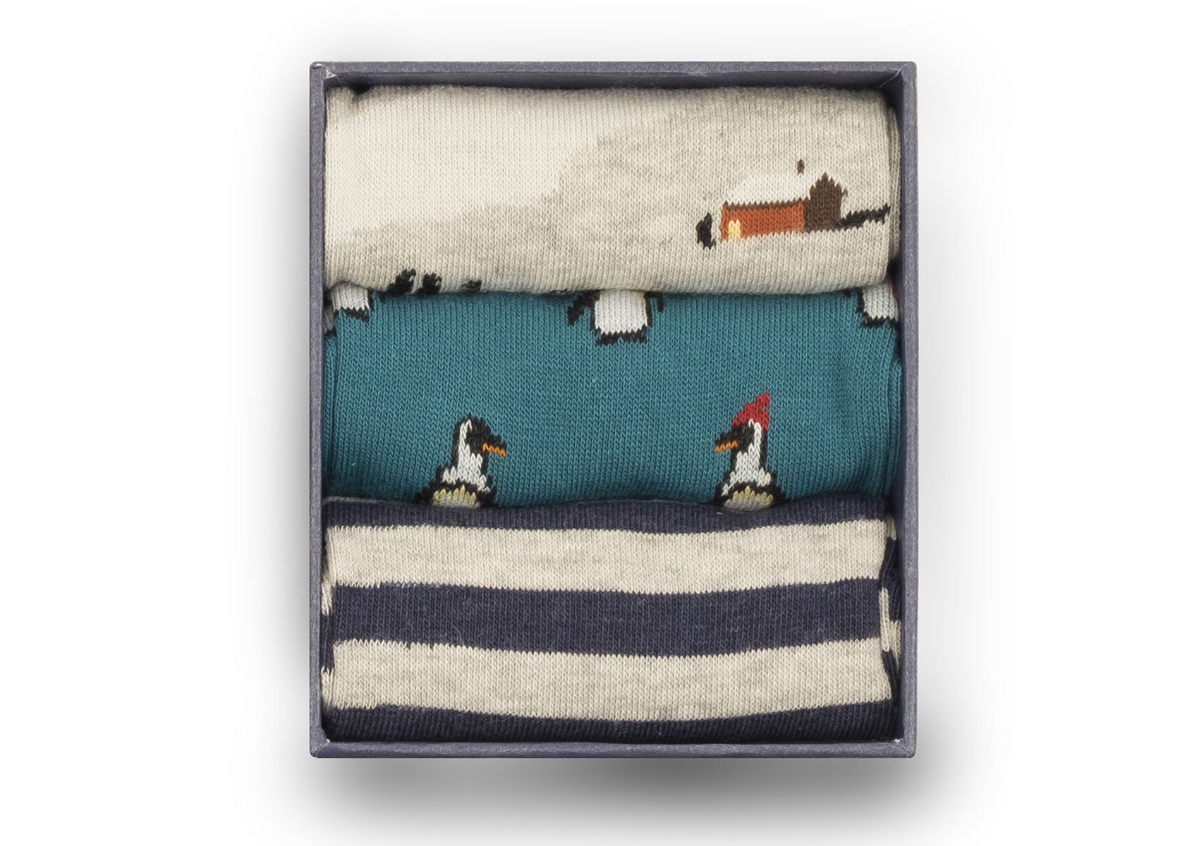 Mens-Corgi-Snowy-Penguin-Accessories-80-90-5012-Blue
