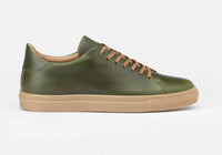 Mens-Goral-Horween-Sneaker-Shoes-MELHFOREST-Forest-Green