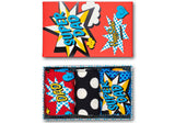 Mens-Happy-Socks-3-Pack-Super-Dad-Socks-Gift-Set-Accessories-XFAT08-4300-Multi-1