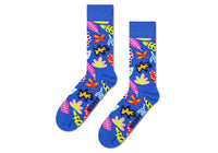 Mens-Happy-Socks-Leaves-Accessories-P000058-Blue