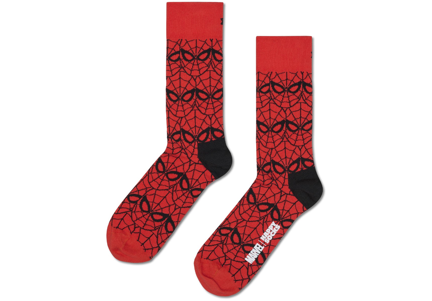 Mens-Happy-Socks-MARVEL-Spider-Man-Sock-Accessories-P003608-Red