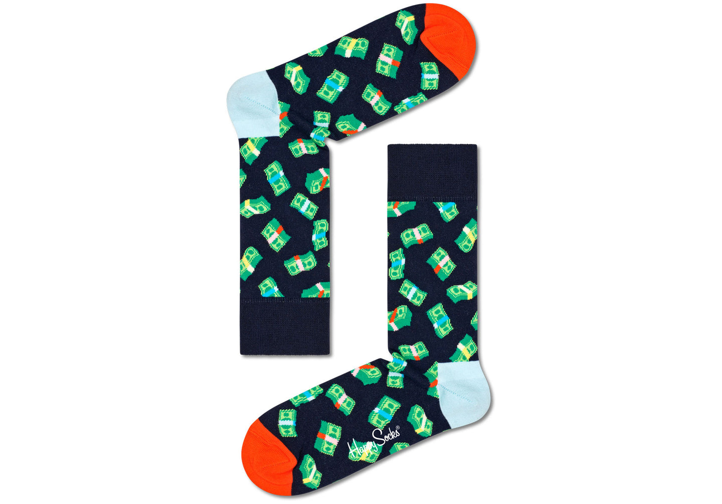 Mens-Happy-Socks-Money-Money-Sock-Socks-MNY01-6500-Navy